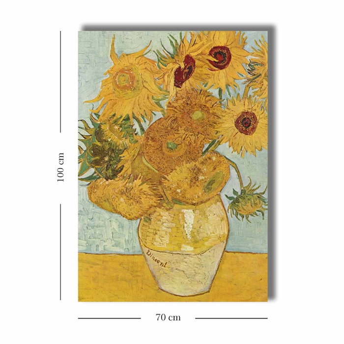 Wallity Cuadro Decorativo sobre Lienzo de Vincent van Gogh 70 x 100 cm Wallity Cuadro Decorativo sobre Lienzo de Vincent van Gogh 70 x 100 cm